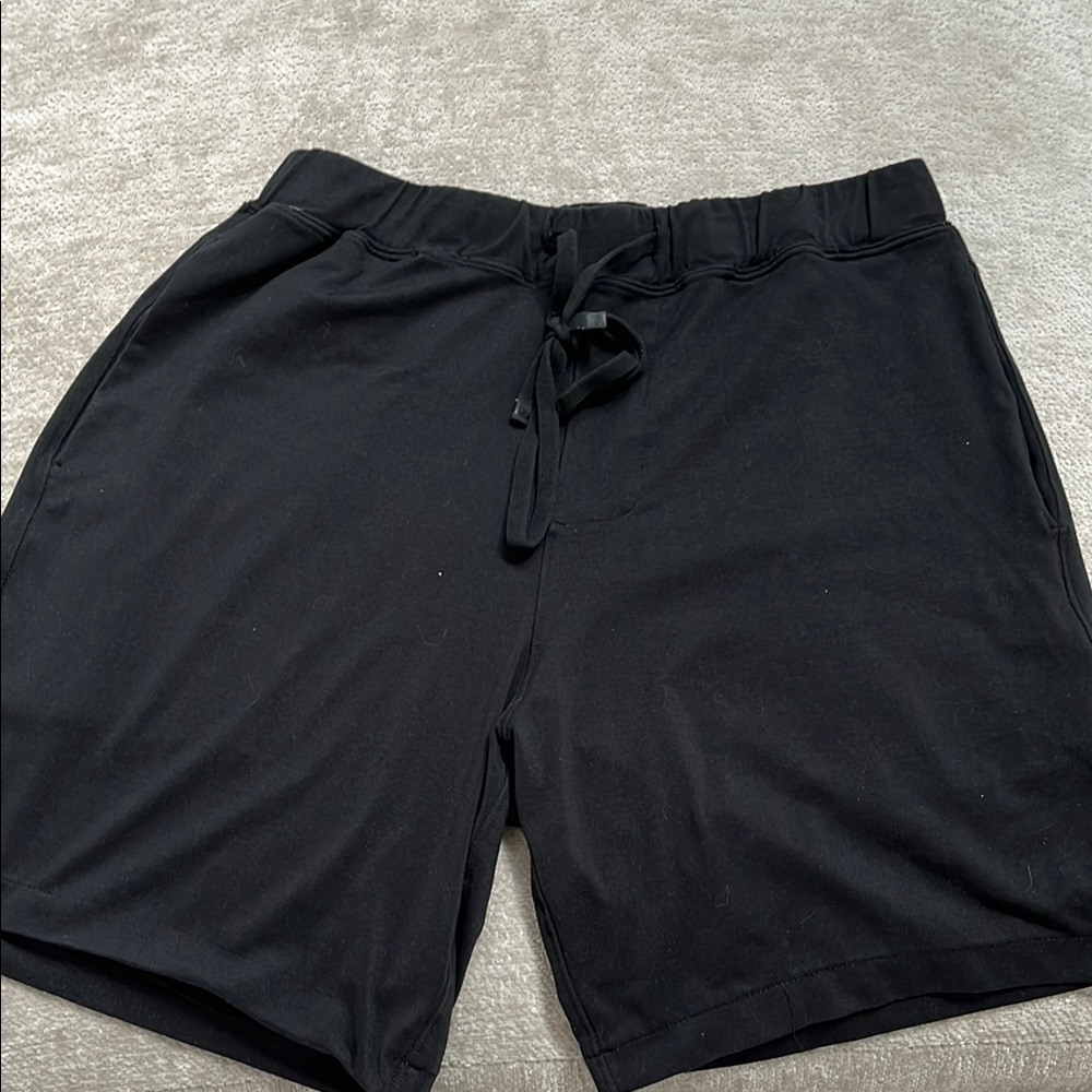 Abercrombie & Fitch Men's XS Black knit Shorts- SOFT!